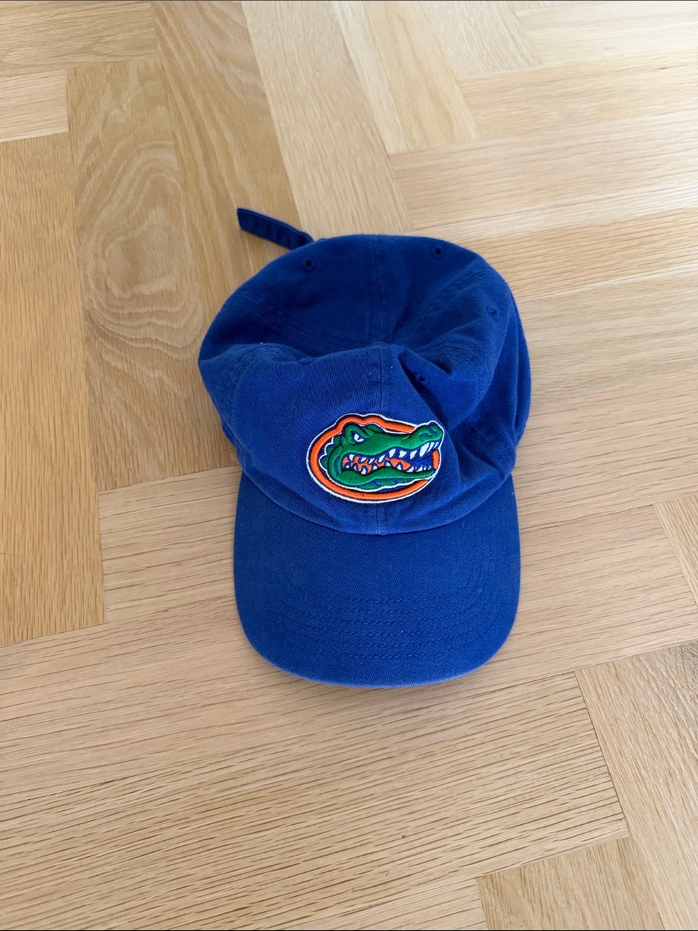 Top of the World Royal Blue Cap with Embroidered Gator